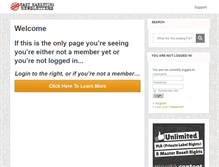 Tablet Screenshot of easymarketingnewsletters.com